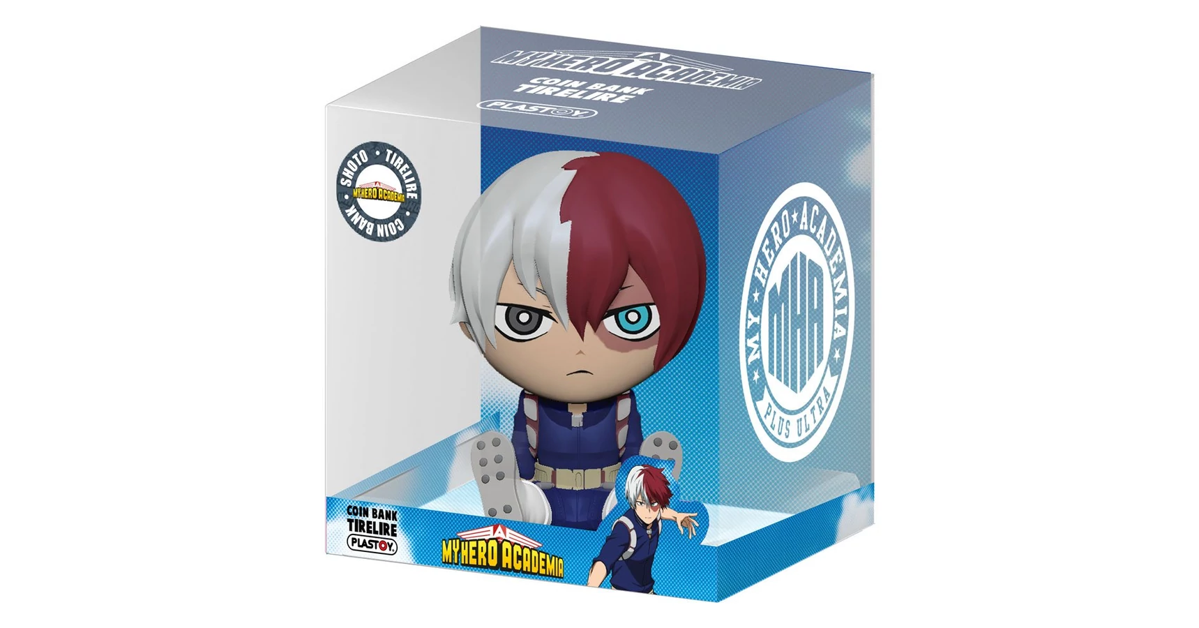 Statua Shoto Todoroki 18 Cm – My Hero Academia, Banpresto Ichibansho (Go And Go!), Multicolore, Collezionabile Ufficiale