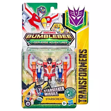 Transformers Cyberverse Adventures Akció Figura 12 cm - Starscream