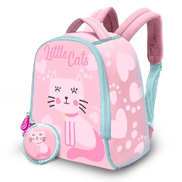 Little Cats Táska neoprene Hátizsák Táska 25cm Cica Macska