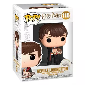 Harry Potter Funko POP! Movies Figura Neville with Monster Book 9 cm