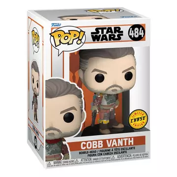 Star Wars The Mandalorian Funko POP! TV Figura Cobb Vanth Marshal 9 cm CHASE Edition