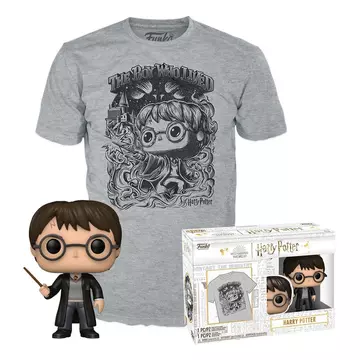 Harry Potter Funko POP! & Tee Box Harry Potter (FL) Póló és Funko POP! Figura