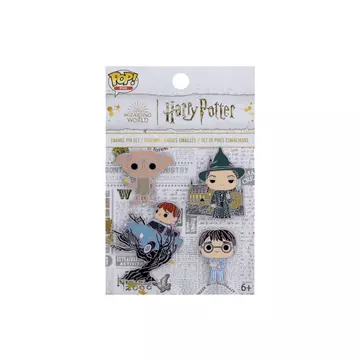 Harry Potter POP! Anniversary Chamber of Secrets 4db-os Kitűző szett 4cm