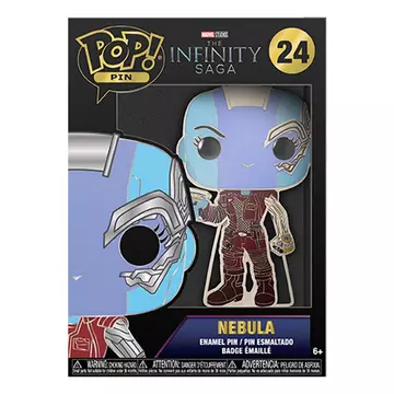 Marvel Infinity Saga Funko POP! Fém Kitűző - Nebula 10 cm