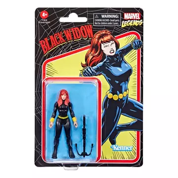 Marvel Legends Retro Collection Figura 2022 Black Widow 10 cm