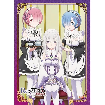 Re:Zero Starting Life in Another World -Emilia, Rem & Ram  Wall Scroll