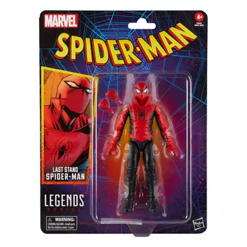 Spider-Man Comics Marvel Legends Akció Figura Last Stand Spider-Man 15 cm