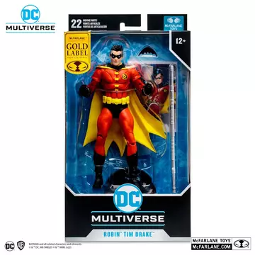 DC Multiverse Akció Figura Robin (Tim Drake) Gold Label 18 cm