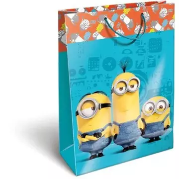 Minions, Minyonok ajándéktáska 32x24x10 cm Le Buddies