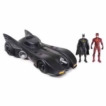 DC Comics Batmobile, Flash és Batman Figura 10cm