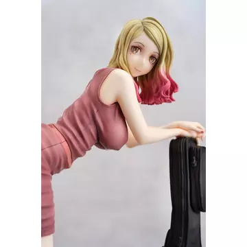 18+! Daiki Kougyo Original Character PVC 1/6 Guitar Girl Benkyo Tamaoki Design 24 cm Szobor