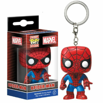 Marvel Comics Pocket Funko POP! Spider-Man 4 cm Kulcstartó