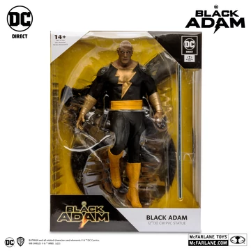 BLACK ADAM JIM LEE PVC 30CM SZOBOR