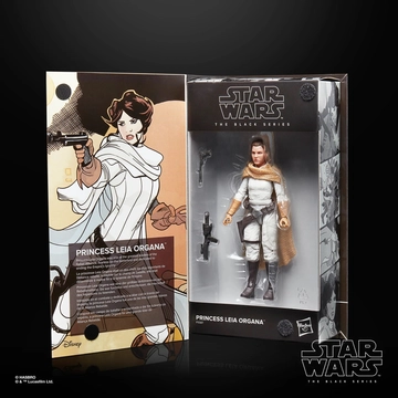 Star Wars The Black Series Princess Leia Organa Akciófigra 15 cm