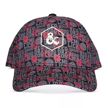 Dungeons & Dragons Curved Bill Cap Logo baseball sapka