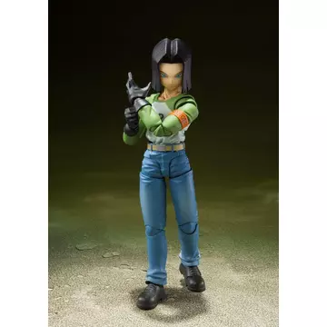 Dragon Ball Super S.H. Figuarts Akció Figura Android 17 (Universe Survival Saga) 14 cm