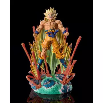 Dragon Ball Z FiguartsZERO PVC Szobor (Extra Battle) Super Saiyan Son Goku -Are You Talking About Krillin?!!!!!- 27 cm