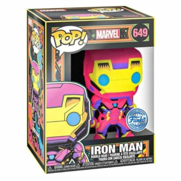Marvel Funko POP! Marvel Black Light Figura Iron Man 9 cm