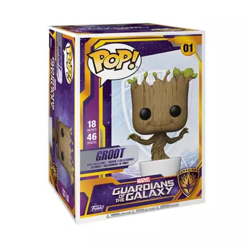 Guardians of the Galaxy Super Sized Funko POP! Marvel Figura Dancing Groot 46 cm