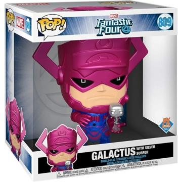 Marvel Super Sized Jumbo Funko POP! Figura Galactus with Silver Surfer Special Edition 25 cm