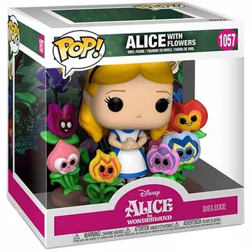 Alice Csodaországban Funko POP! Deluxe Figura Alice with Flowers 10 cm