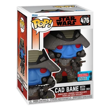 Star Wars Funko POP!  Cad Bane ésTodo (NYCC/Fall Con.) Comic Con Ex. - Enyhén sérült csomagolás