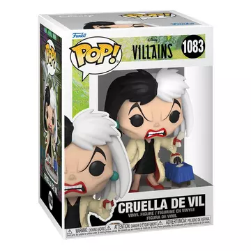 Disney: Villains Funko POP! Disney Figura Cruella de Vil 9 cm