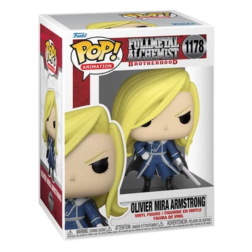 Fullmetal Alchemist Brotherhood Funko POP! Animation Figura Olivier Armstrong with Sword 9 cm - Utolsó darabok -