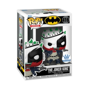 DC Comics Funko POP! Heroes Figura The Joker King Exclusive 9 cm