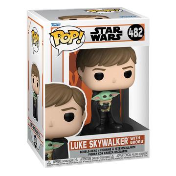 Star Wars The Mandalorian Funko POP! TV Figura Luke with Child 9 cm
