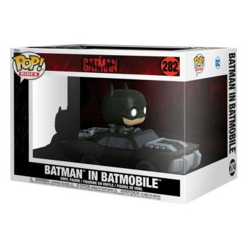 Batman Funko POP! Rides Super Deluxe Vinyl Figura Batman in Batmobile 15 cm
