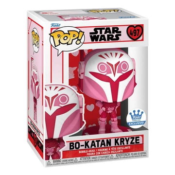 Star Wars Valentines POP! Star Wars Vinyl Akció Figura Bo Katan 9 cm