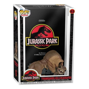 Jurassic Park Funko POP!  Tyrannosaurus Rex & Velociraptor Funko Pop