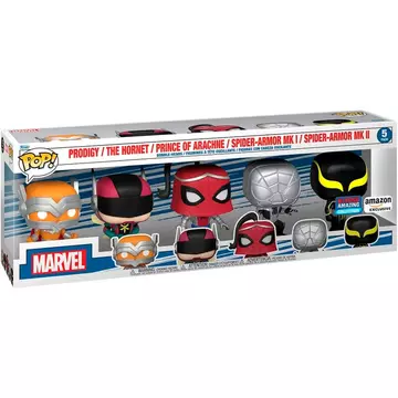Marvel Funko POP! 5 db-os Figura Pack- Year of the Spider Man Special Edition 9 cm