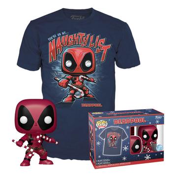 Marvel Funko POP! & Tee Box Deadpool Póló és Figura