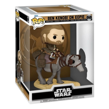 Star Wars: Obi-Wan Kenobi Funko POP! Deluxe Figura Ben Kenobi on Eopie 9 cm - Utolsó darabok -