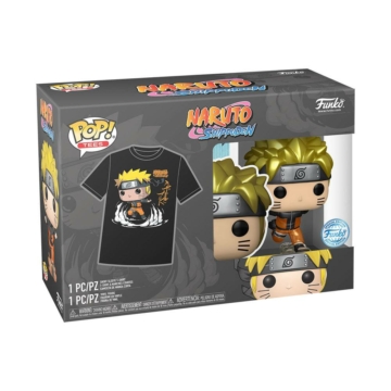 Naruto Funko POP! & Tee Box Naruto Running Figura és Póló