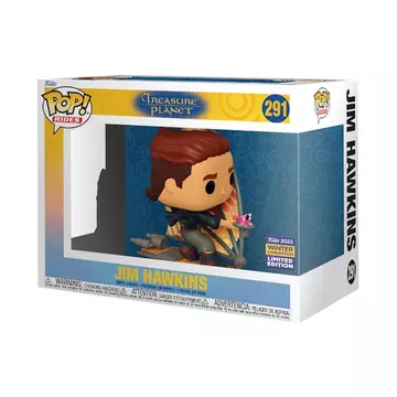 Treasure Planet Funko POP! Rides Deluxe Figura Jim Hawkins Exclusive 9 cm