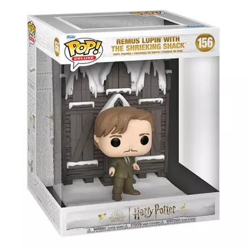 Harry Potter - Chamber of Secrets Anniversary Funko POP! Deluxe Figura Hogsmeade - Shrieking Shack with Lupin 9 cm