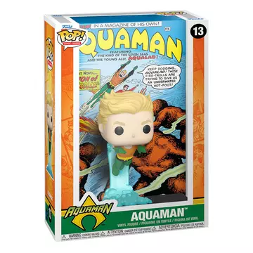 DC Comics Funko POP! Comic Cover Figura Aquaman 9 cm