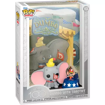Disney's 100th Anniversary Funko POP! Movie Poster & Figura Dumbo és Timothy 9 cm