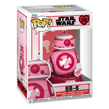 Star Wars Valentines Funko POP! Star Wars Figura BB-8 9 cm