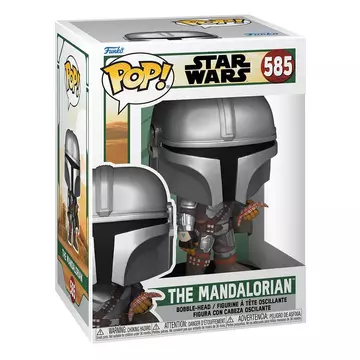 Star Wars The Book of Boba Fett Funko POP! TV Figura Mando with pouch 9 cm