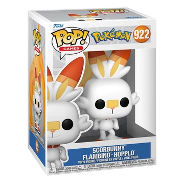 Pokemon Funko POP! Games Figura Scorbunny (EMEA) 9 cm