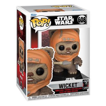 Star Wars Return of the Jedi 40th Anniversary Funko POP! Figura Wicket 9 cm