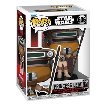 Star Wars Return of the Jedi 40th Anniversary Funko POP! Vinyl Figura Leia (Boushh) 9 cm