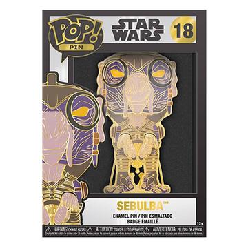 Star Wars Funko POP! Enamel Pin Sebulba 10 cm Fém kitűző