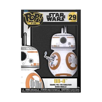 Star Wars Funko POP! Enamel Pin BB-8 10 cm Fém kitűző