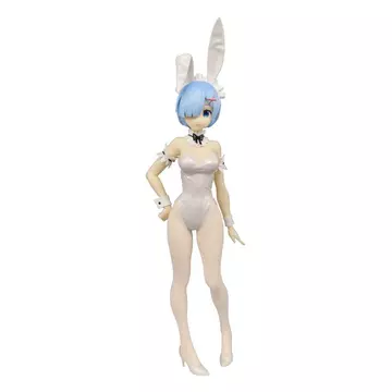 Zero BiCute Bunnies PVC Szobor Rem White Pearl Color Ver. 