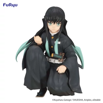 Demon Slayer: Kimetsu no Yaiba Noodle Stopper PVC Szobor Tokito Muichiro 9 cm